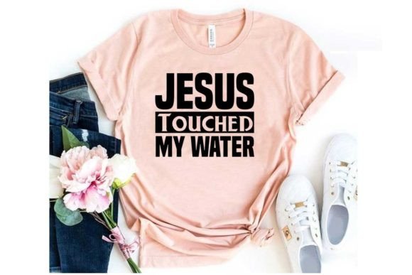 Bible Svg Design, Jesus Touched My