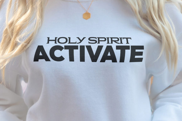 Holy Spirit Activate Christian SVG: T-Shirt Designs Review