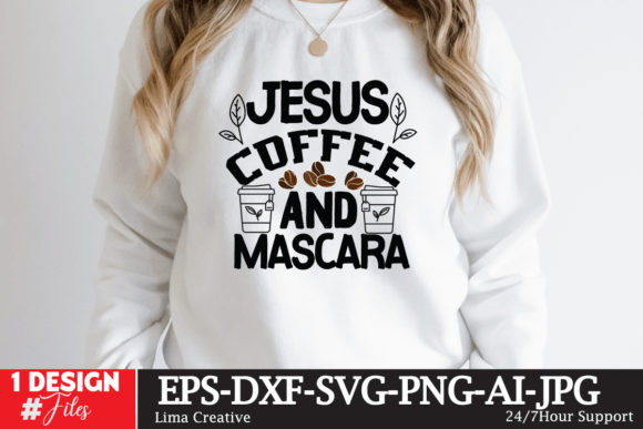 Jesus Coffee and Mascara Design