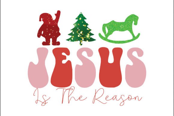 Jesus is the Reason Sublimation T-Shirt Designs