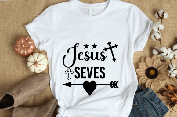 Jesus Saves. SVG Design for T-Shirt Designs