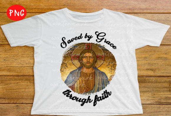 Jesus Sublimation, Faith Christian Png for T-Shirt Designs